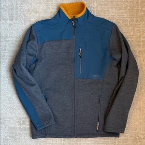Ascend Men's Blue and Dark Gray Performance Jacket